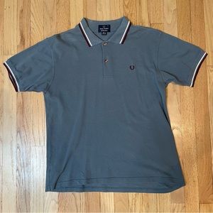 Fred Perry Men's Light Blue Twin Tipped Polo Shirt M1200